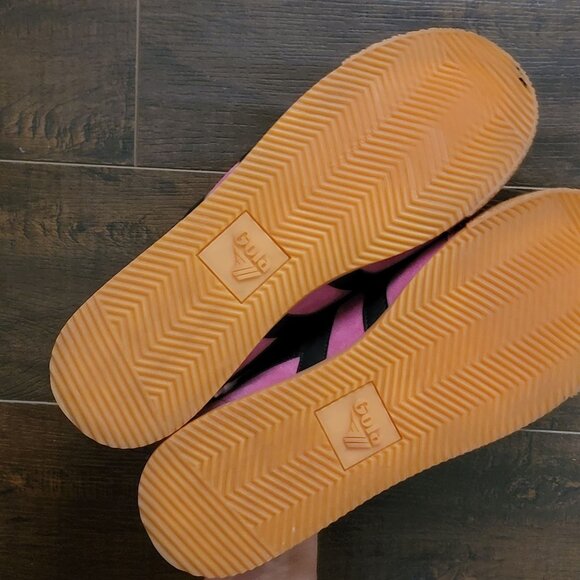 NEW Anthropologie Gola Suede Elan Trainer Sneaker Womens 9 Athleisure Gorpcore - Picture 7 of 8